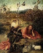 Hieronymus Bosch Saint John the Baptist oil painting artist